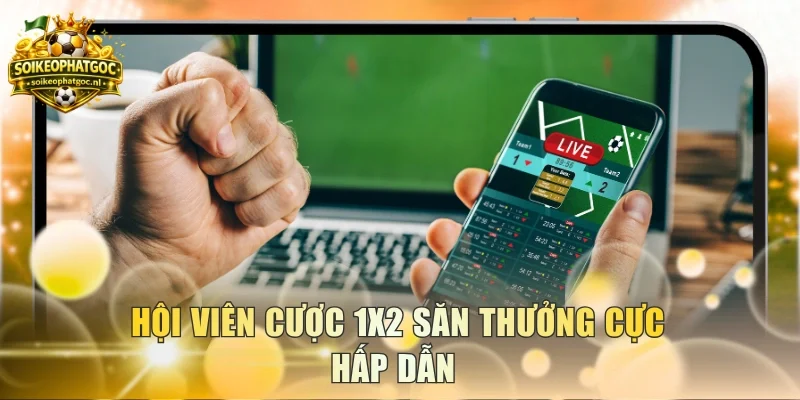 Hội viên cược 1x2 săn thưởng cực hấp dẫn